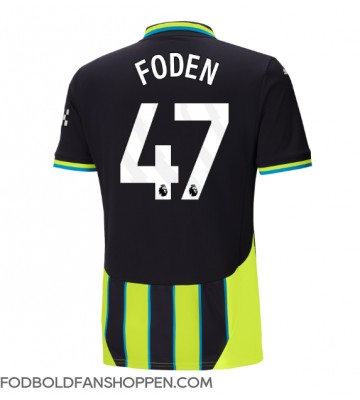 Manchester City Phil Foden #47 Udebanetrøje 2024-25 Kortærmet